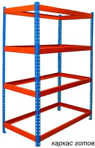 Стеллаж металлический Профи Т-160/1 (2000х1240х1005) М/4