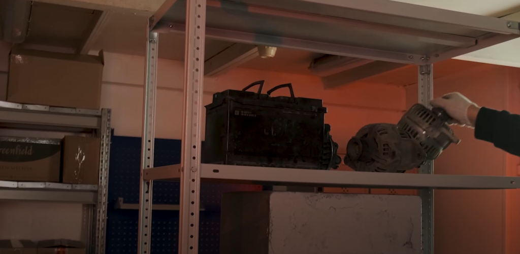 как тестировали стеллаж 100 кг 5